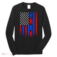 American Pride Freedom Flag Long Sleeve Shirt thumb 0