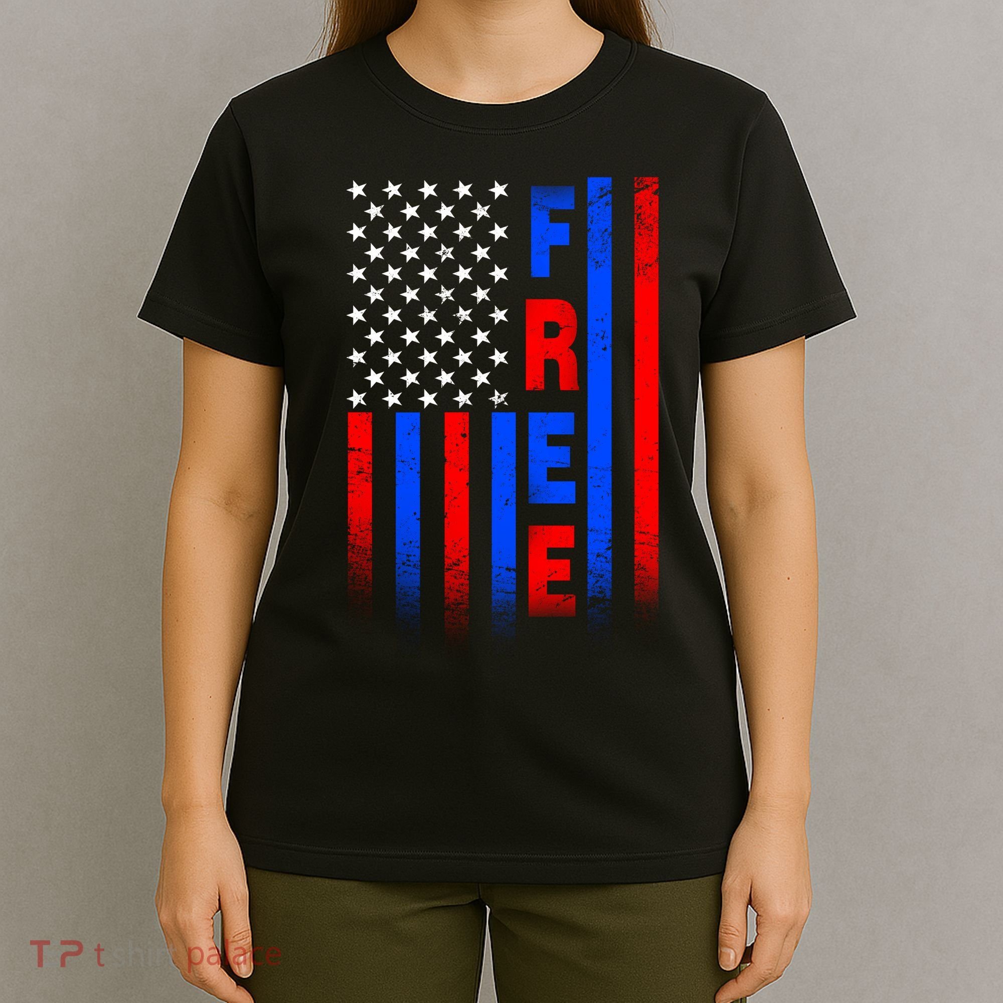 American Pride Freedom Flag T-Shirt