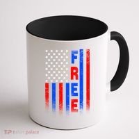 American Pride Freedom Flag Coffee Mug thumb 1