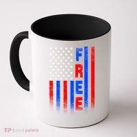 American Pride Freedom Flag Coffee Mug thumb 0