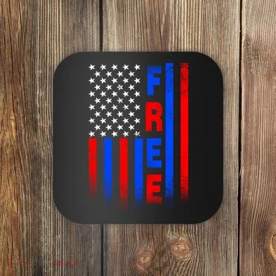 American Pride Freedom Flag Coaster