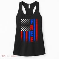 American Pride Freedom Flag Women's Tank Top thumb 0