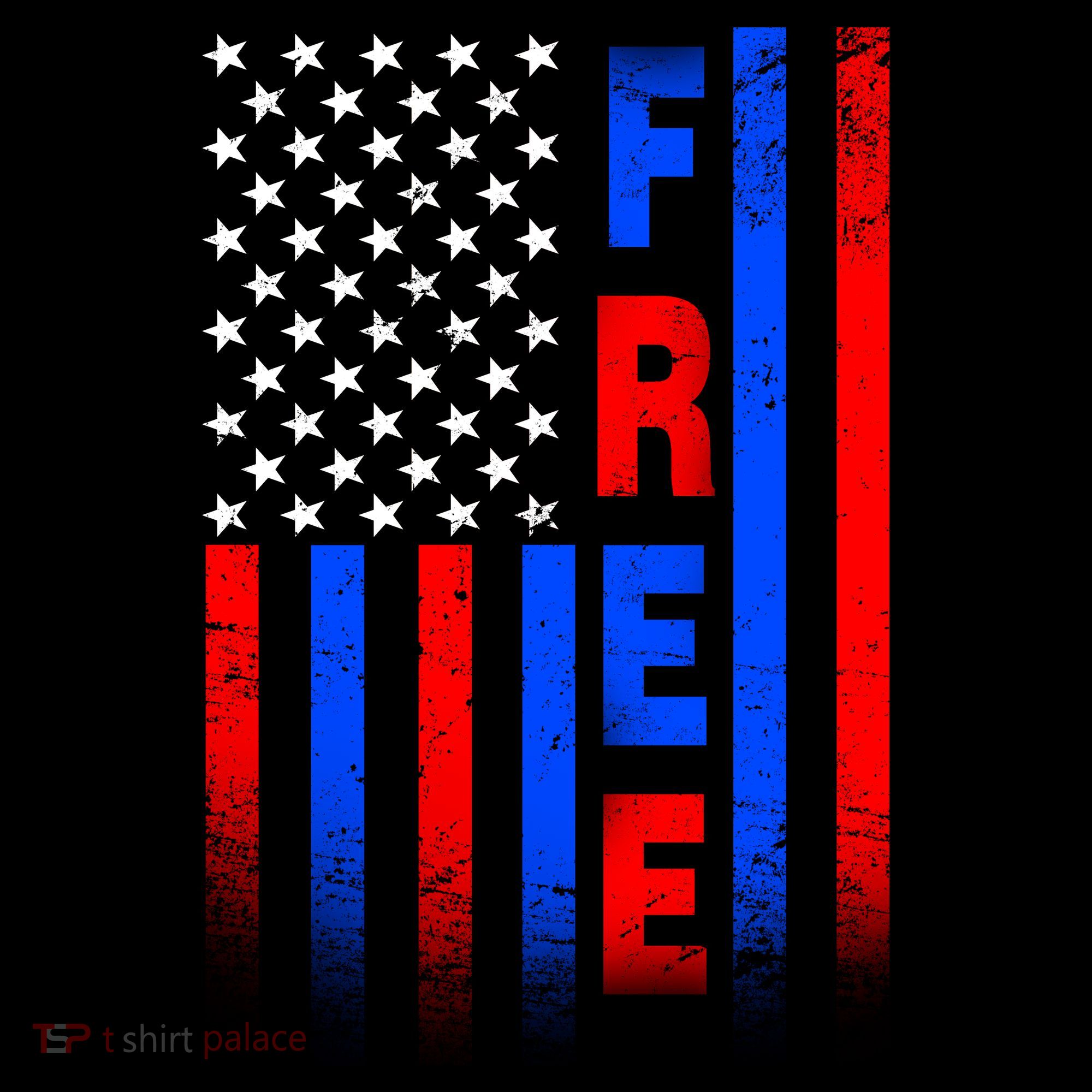American Pride Freedom Flag Toddler T-Shirt