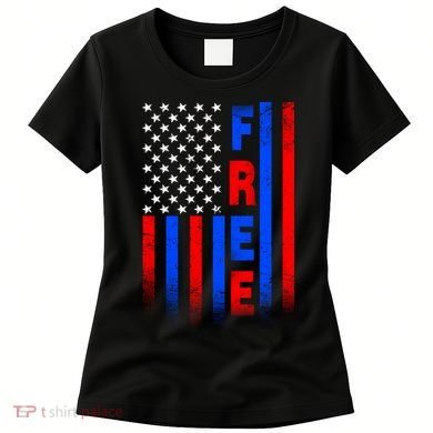 American Pride Freedom Flag Women's T-Shirt
