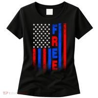 American Pride Freedom Flag Women's T-Shirt thumb 0