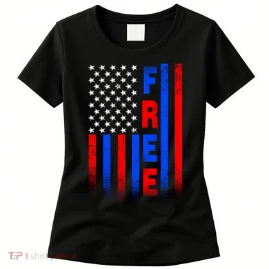 American Pride Freedom Flag Women's T-Shirt