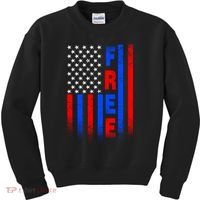 American Pride Freedom Flag Kids Sweatshirt thumb 0