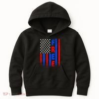 American Pride Freedom Flag Kids Hoodie thumb 0
