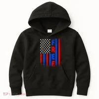 American Pride Freedom Flag Kids Hoodie thumb 0