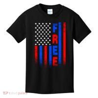 American Pride Freedom Flag Kids T-Shirt thumb 0