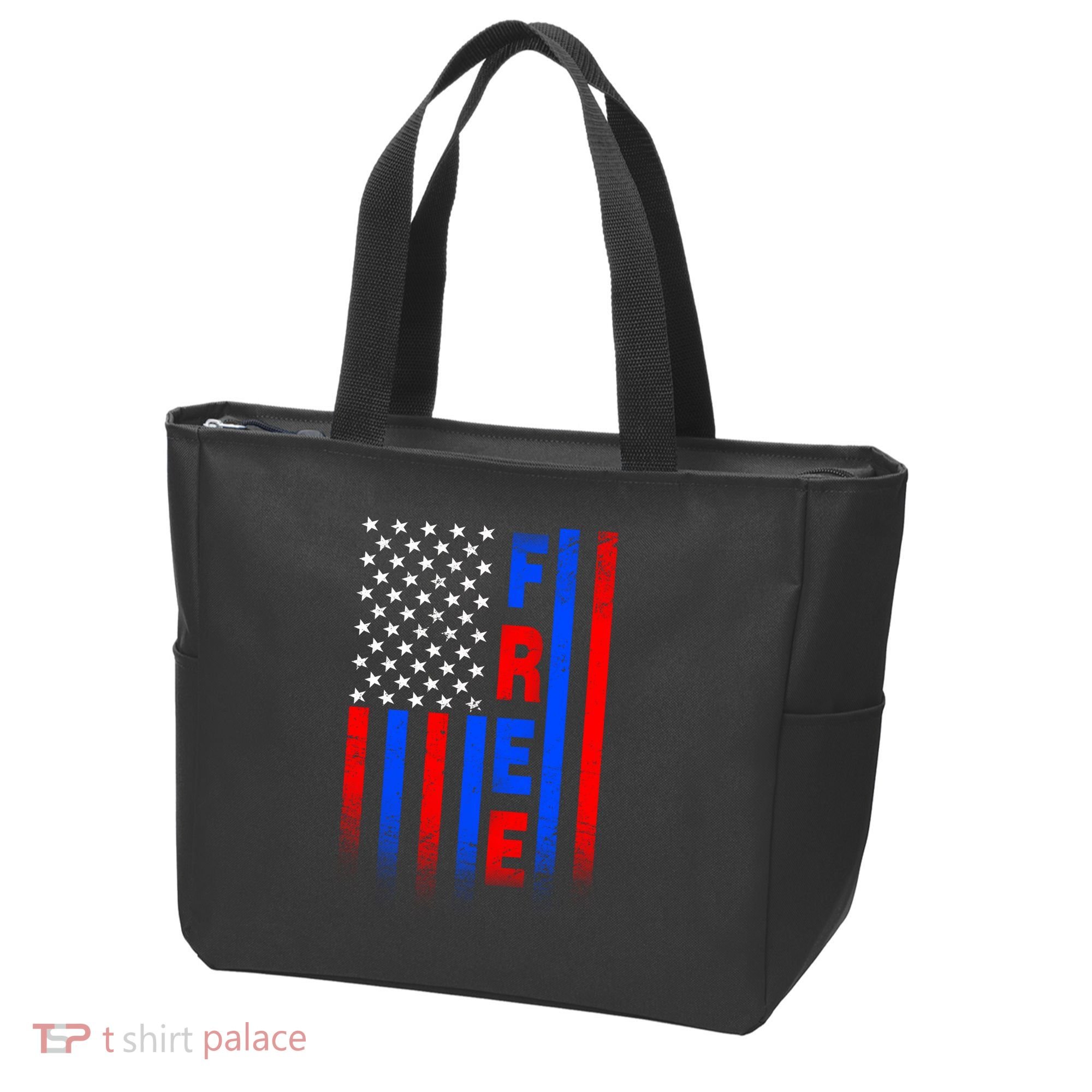 American Pride Freedom Flag Tote Bag