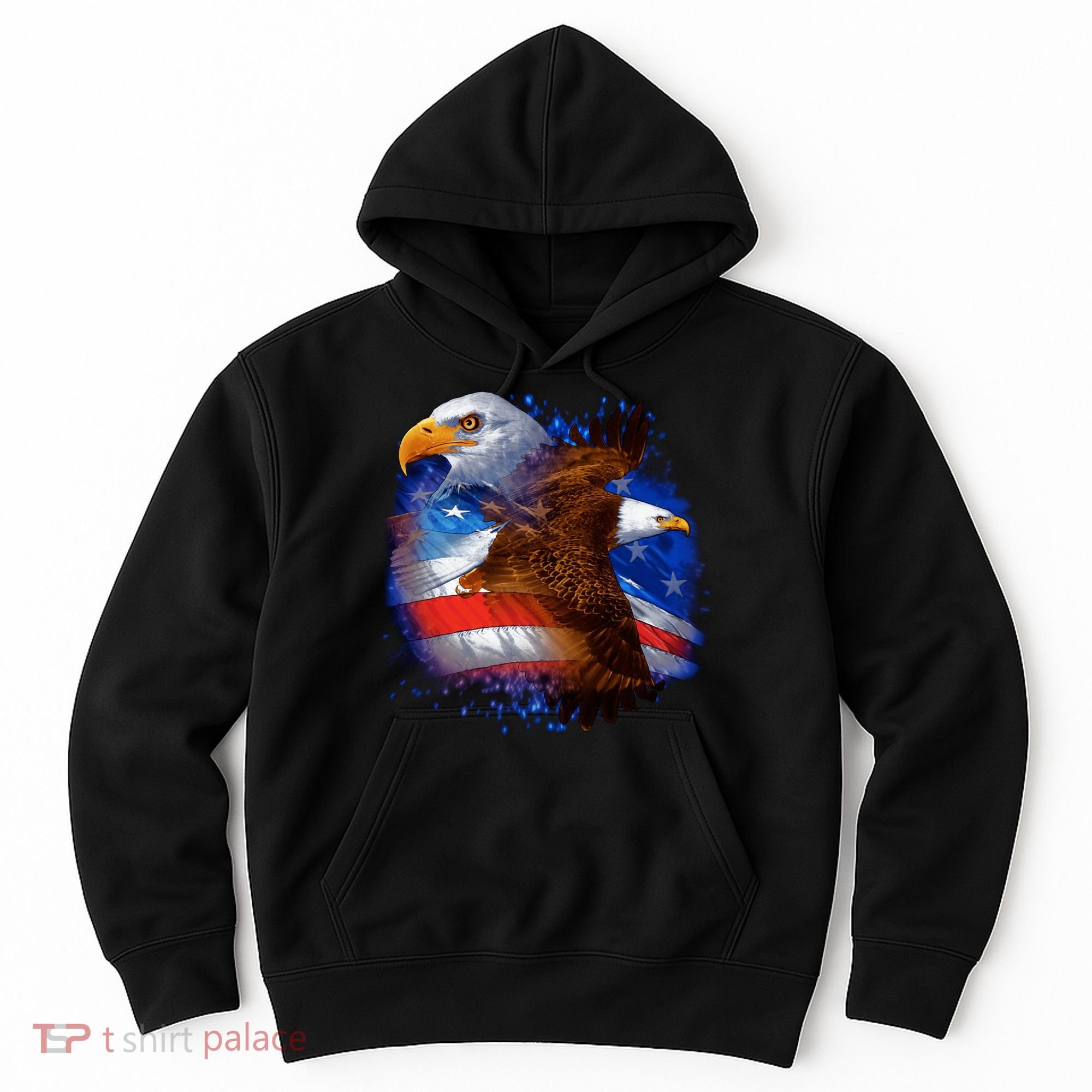 American Pride Soaring Eagle USA Hoodie