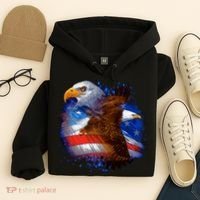American Pride Soaring Eagle USA Hoodie thumb 4