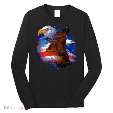 American Pride Soaring Eagle USA Long Sleeve Shirt