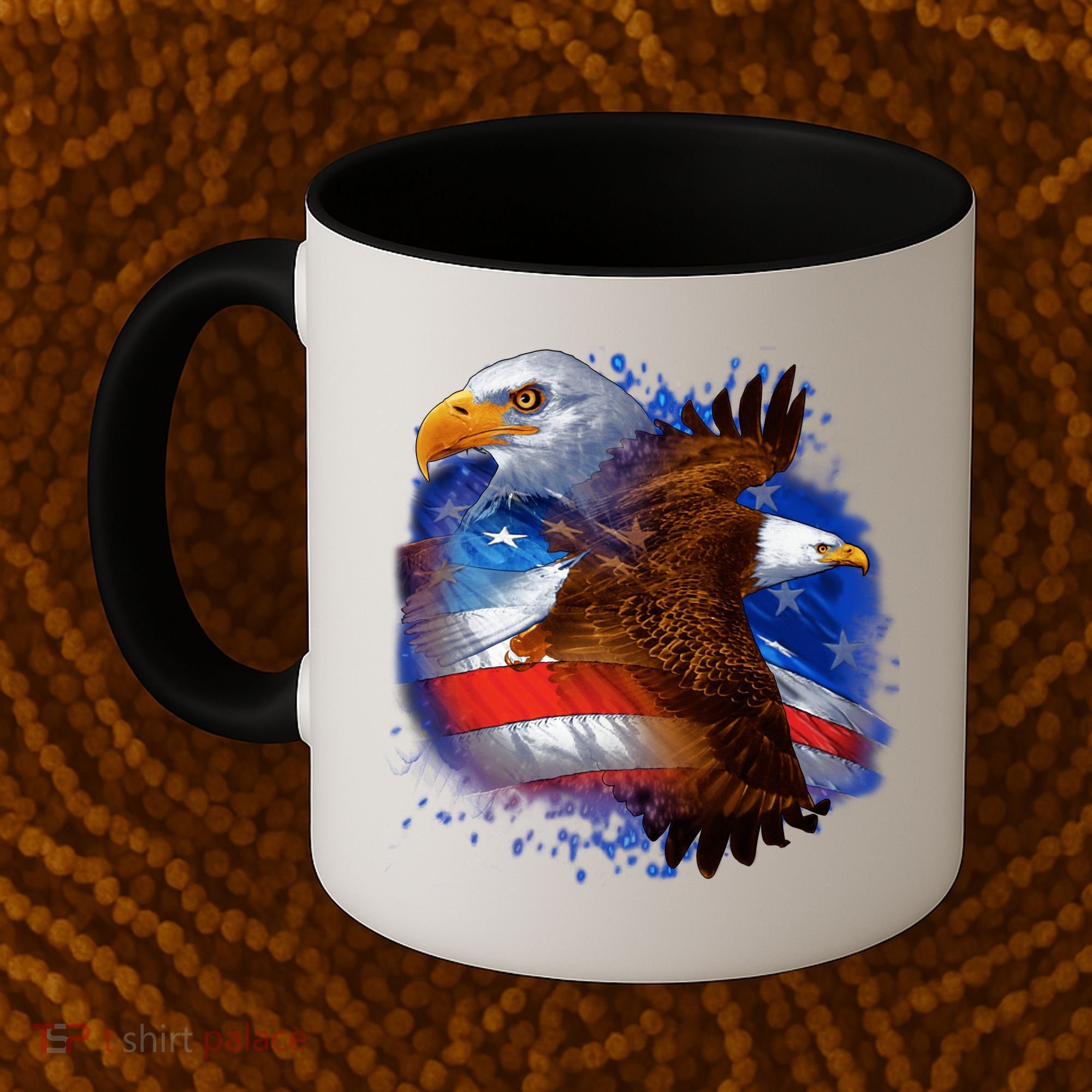 American Pride Soaring Eagle USA Coffee Mug