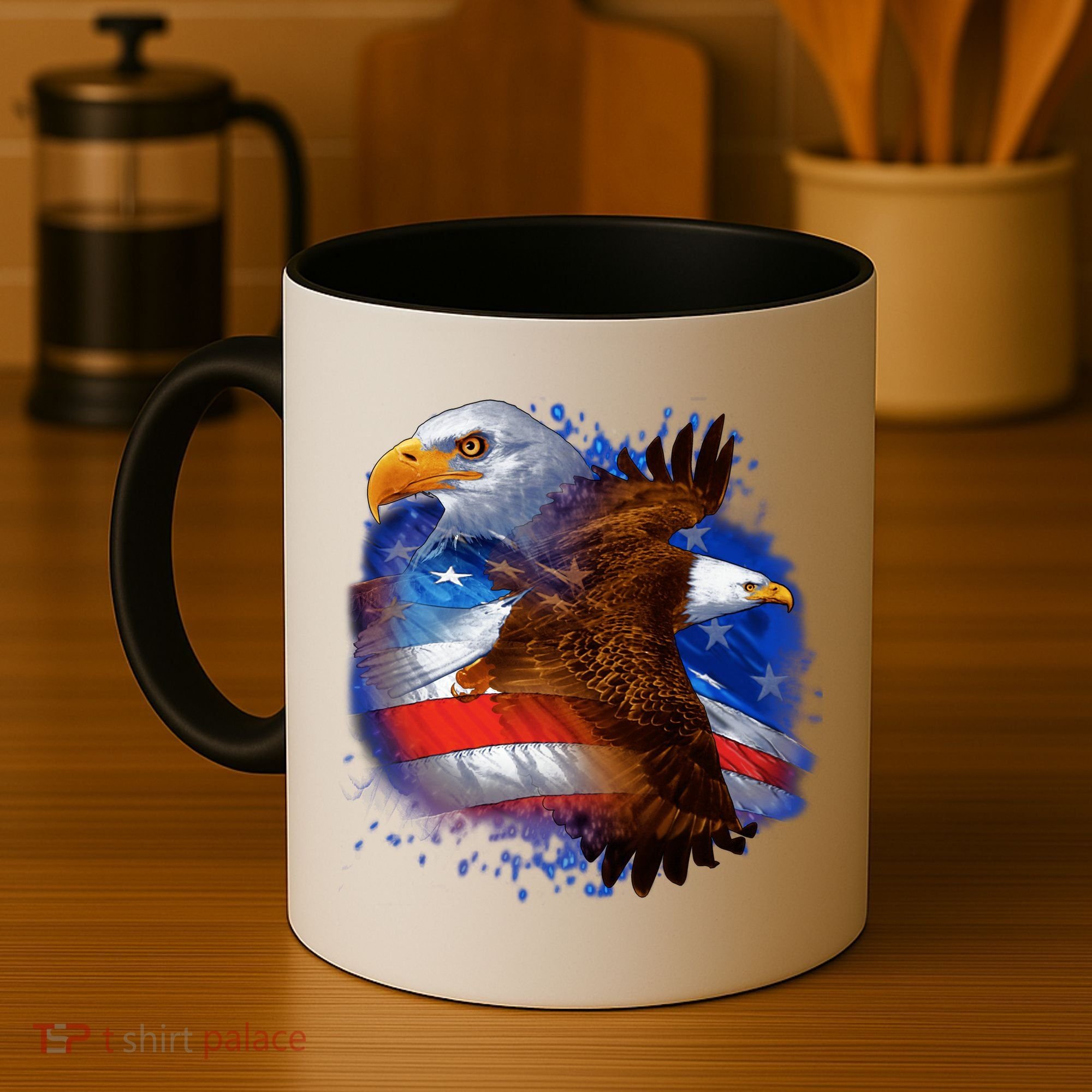 American Pride Soaring Eagle USA Coffee Mug