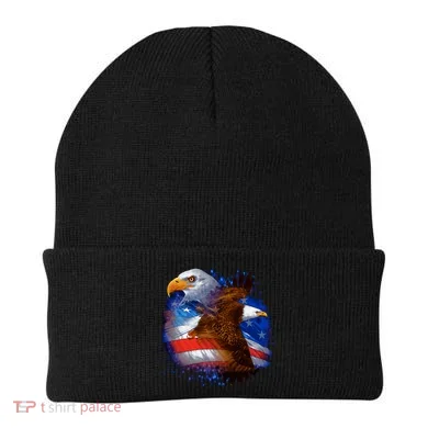 American Pride Soaring Eagle USA Beanie