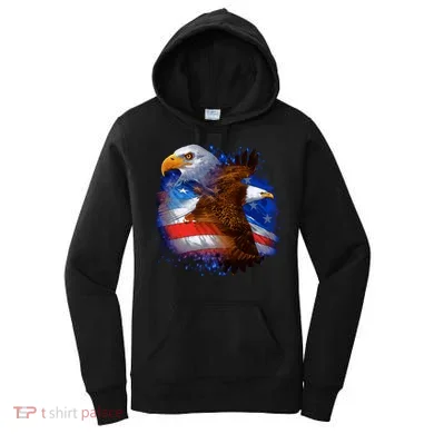 American Pride Soaring Eagle USA Women's Hoodie