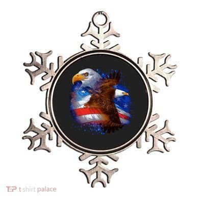American Pride Soaring Eagle USA Ornament