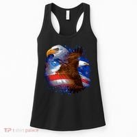American Pride Soaring Eagle USA Women's Tank Top thumb 0
