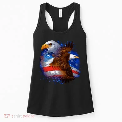 American Pride Soaring Eagle USA Women's Tank Top