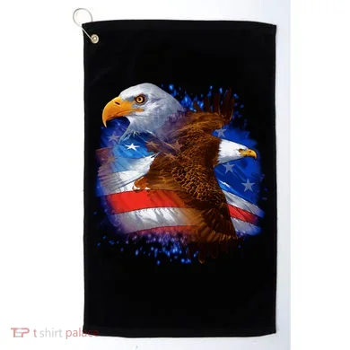 American Pride Soaring Eagle USA Golf Towel