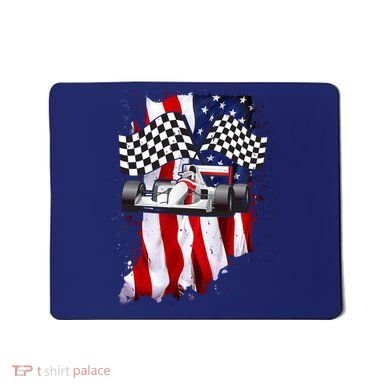 American Racing Car Flag Mousepad