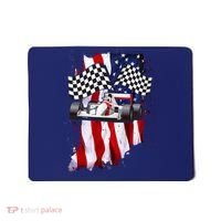 American Racing Car Flag Mousepad thumb 0