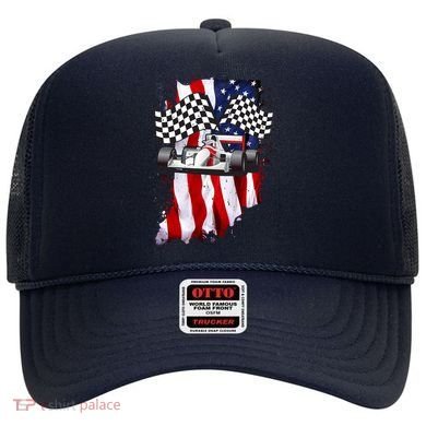 American Racing Car Flag Hat