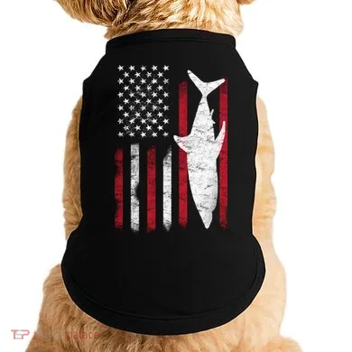 American Shark Flag Doggie Tank