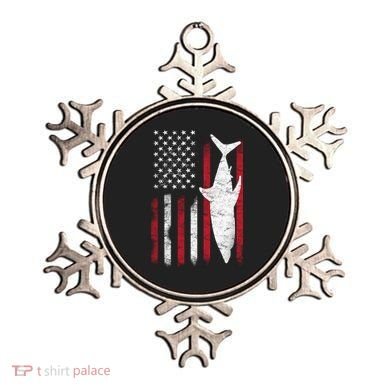 American Shark Flag Ornament