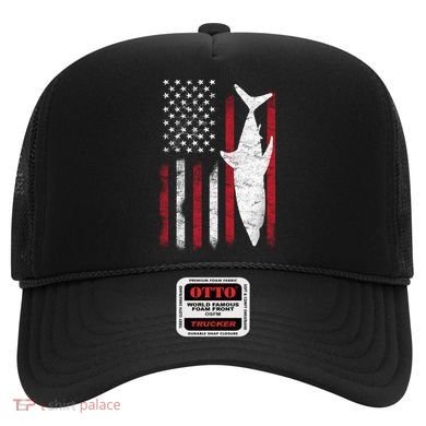 American Shark Flag Hat