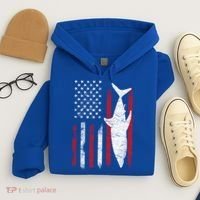 American Shark Flag Hoodie thumb 4