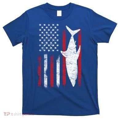 American Shark Flag T-Shirt