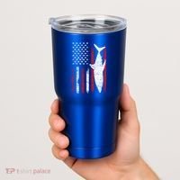 American Shark Flag Tumbler thumb 2
