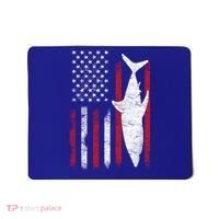 American Shark Flag Mousepad thumb 0