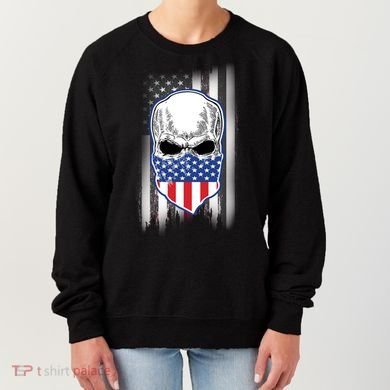 American Skull Bandana Women's Sweatshirt