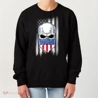 American Skull Bandana Women's Sweatshirt thumb 0