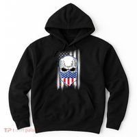 American Skull Bandana Hoodie thumb 0