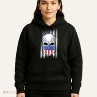 American Skull Bandana Hoodie thumb 5