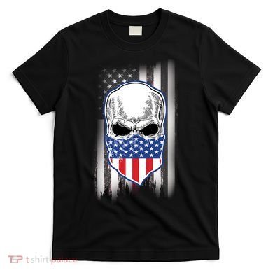 American Skull Bandana T-Shirt