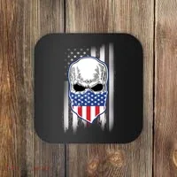 American Skull Bandana Coaster thumb 0