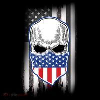 American Skull Bandana Coaster thumb 2
