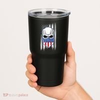 American Skull Bandana Tumbler thumb 2