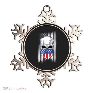 American Skull Bandana Ornament