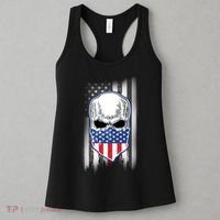 American Skull Bandana Women's Tank Top thumb 3