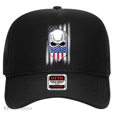 American Skull Bandana Hat
