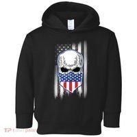 American Skull Bandana Toddler Hoodie thumb 0