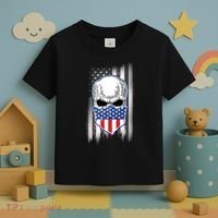 American Skull Bandana Toddler T-Shirt thumb 3
