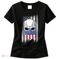 American Skull Bandana Women's T-Shirt thumb 0